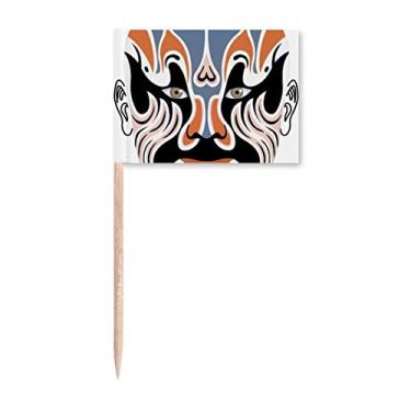 Imagem de Sinalizadores de palito Quluoyang de cabeça facial de Pequim, enfeite de festa