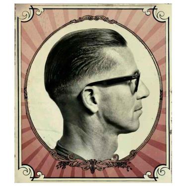 Imagem de Placa Decorativa Para Barbearias Hair Style Estilo Vintage 1