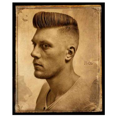 Imagem de Placa Decorativa Para Barbearias Hair Style Estilo Vintage 4