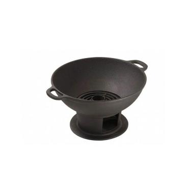 Imagem de Bojo Base Cálice Ferro Fundido Da Gengis-kan Libaneza 32 Cm