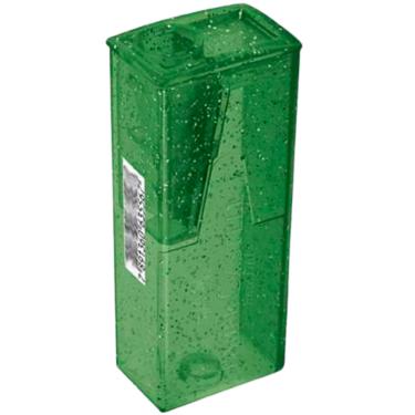 Imagem de Apontador com depósito Glitz Faber-Castell Verde com glitter