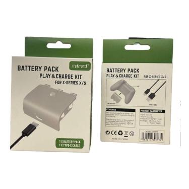 Imagem de Bateria Recarregável Xbox Series S/X + Cabo Carregador Tipoc
