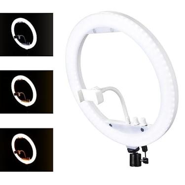 Imagem de Iluminador Ring Light Sem Tripé 240 Led 13 Polegadas Exbom Luz Led 33cm ILUM-R10W30