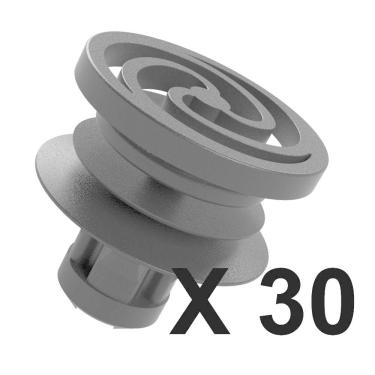 Imagem de 30 Grampos Presilhas Forro Porta Golf 2000 A 2003 2004 2005 2006 2007 2008 2009 2010 2011 2012 2013