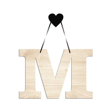 Imagem de Porta De Maternidade Letra Inicial 25cmx17cm - Cria Arte Laser