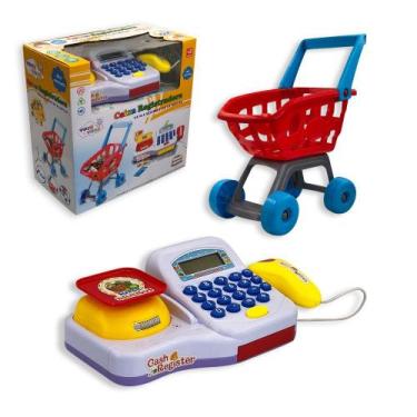 Imagem de Caixa Registradora Infantil Com Carrinho De Compras - Toys & Toys