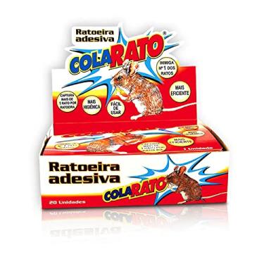 Imagem de RATOEIRA COLA RATO Caixa c/ 20 Unidades