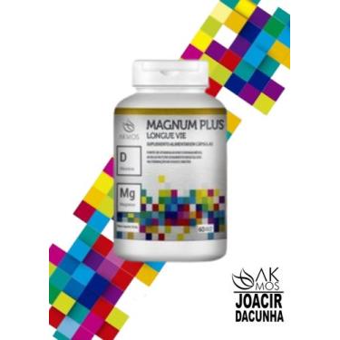 Imagem de Magnesio Bisglicinato 320 Mg 60 Capsulas Akmos Magnum Plus