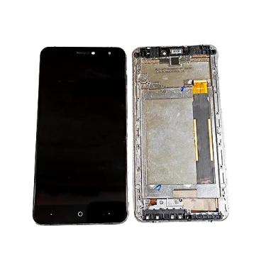 Imagem de SHOWGOOD para Doogee X7 X7 Pro X7s Display LCD + Sensor de Tela Sensível ao Toque Digitalizador Assembléia para Doogee X7 LCD Peças de Reposição (Preto com Moldura)