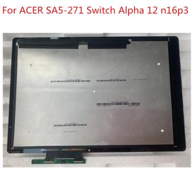 Imagem de Montagem da tela LCD para ACER  SA5-271  Switch Alpha 12  Touch Display  Substituição N16P3