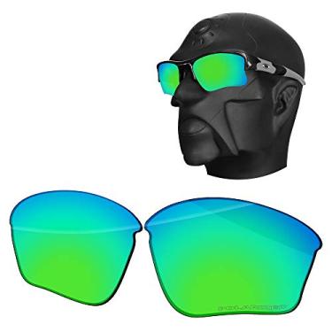 Imagem de Ensky Lentes de reposição HardyShield para óculos de sol Oakley Flak Jacket XLJ, Viridian - Estampa polarizada, 0