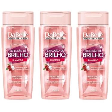 Imagem de Kit 03 Shampoo DaBelle Hair Explosão de Brilho - Cabelos Opacos e Sem Vida