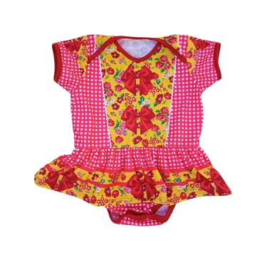 Imagem de Body Bebê Com Sainha Temático Estampado Festa Junina