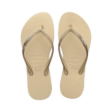 Imagem de Chinelo sandalia havaianas feminina slim sparkle me