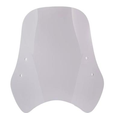 Imagem de Acrílico Para Bolha Para-brisa Universal Para Moto Sem Ferragem - CRISTAL