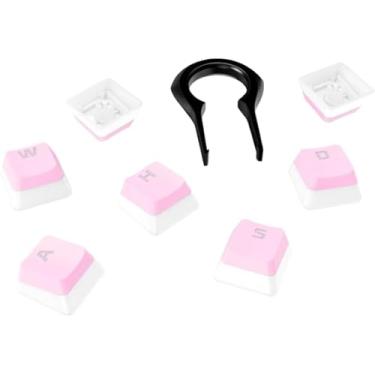 Imagem de Conjunto de teclas HyperX Pudding Keycaps, Rosa, Layout ABNT2