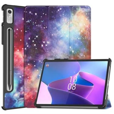 Imagem de Waillynice Capa para tablet inteligente com suporte triplo para Lenovo Xiaoxin Pad Pro 12,7 polegadas 2023 TB-370FU, para Lenovo Tab P12 Capa 12 7 (YHX, Tab P12 2023 12,7)