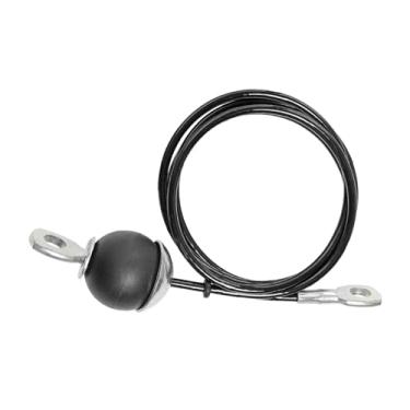 Imagem de oshhni Cabo de Polia de Fitness, Cabo de Extensão de 5mm, Levantamento de Pulsos, Braços, Antebraços, Treinamento Pesado, de Polia de Treino, 1m