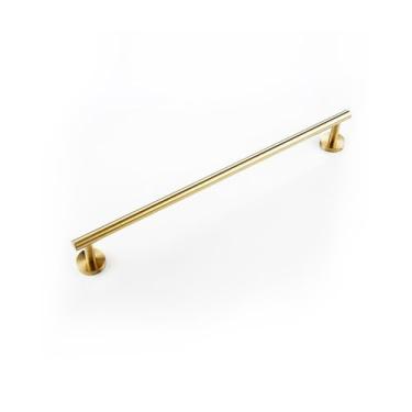 Imagem de Kit de acessórios de banheiro preto fosco, conjunto de hardware de aço inoxidável dourado, suporte de rolo de papel higiênico, gancho para robe, toalheiro, 1