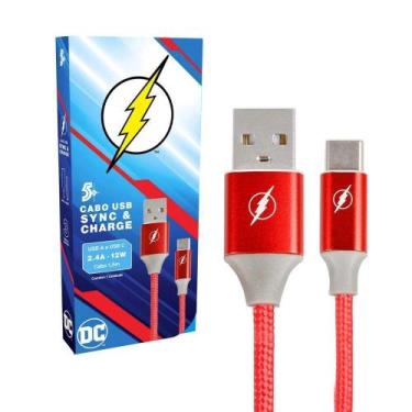 Imagem de Cabo Usb Para Usb-C 1,5M 12W Flash Novo - Chipsce