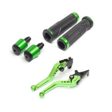 Imagem de Kit Manete Esportivo Manopla XL Com Peso Haojue DK 150 - Stark Race , 