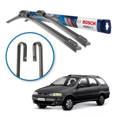 Imagem de Palheta Limpador Parabrisa Fiat Uno Palio Toro UnoMille Bosch Aerofit,