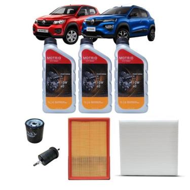 Imagem de Kit Troca De Óleo Renault Kwid 1.0 12V - Troca de Óleo Online