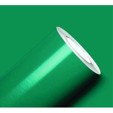Imagem de Papel Adesivo Envelopamento Vinílico Moveis Fogão Verde Turquesa 7,5m 