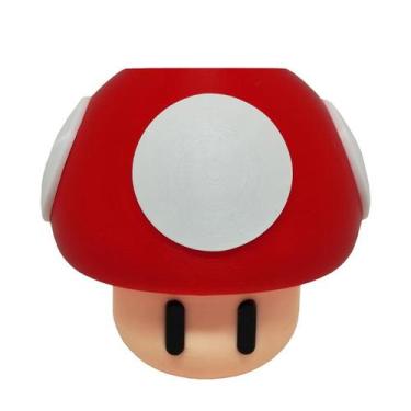 Imagem de Cogumelo Porta Objeto Super Mario Bros Toad 3D - Pupa 3D