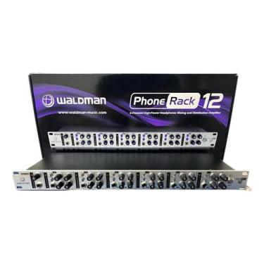Imagem de Amplificador Fone Ouvido 12 Canais Power Play Waldman PHR12