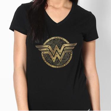Imagem de Camiseta Mulher Maravilha Wonder Woman Liga Da Justiça - Tee Geek, G, 