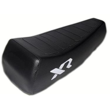 Imagem de Banco Selin De Mobilete Caloi XR Para Bicicleta Bike BMX  Com Costura 