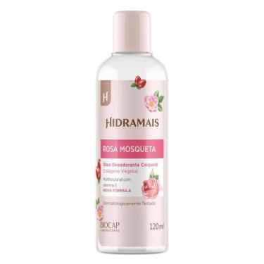 Imagem de Óleo Desodorante de Banho Corporal Com Colágeno Hidramais Rosa Mosquet