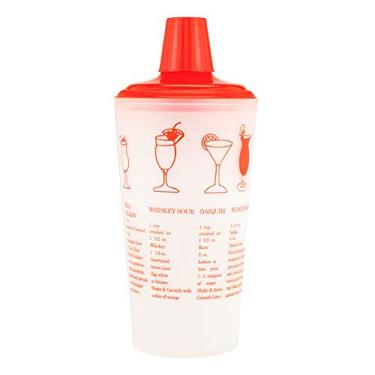 Imagem de True Coqueteleira Collins Red Cocktail Shake de 850 g, conjunto de 1