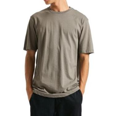 Imagem de Camiseta Volcom Solid Stone Cinza-Masculino