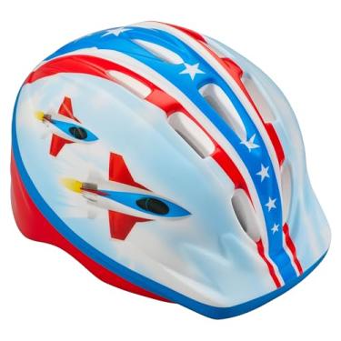Imagem de Schwinn Capacete infantil com design clássico, idades de 3 a 5 anos, aviões