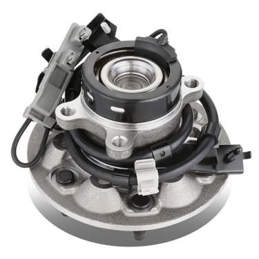 Imagem de DNA MOTORING Conjunto do cubo do rolamento da roda dianteira direita com sensor ABS compatível com 04-12 Colorado, Canyon / 06 i-280/07-08 i-290, i-370 RWD, OEM-WHA-0248