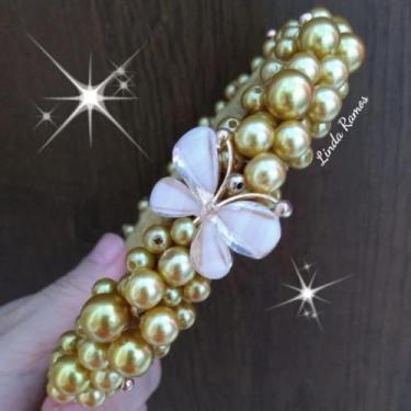 Imagem de Tiara diadema chá revelação Jardim Encantado - Ateliê Linda Ramos , Ja