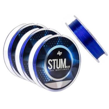 Imagem de Kit 3 Linhas Monofilamento Albatroz Stum 0,26mm 11,8lb/5,3kg (300 Metr