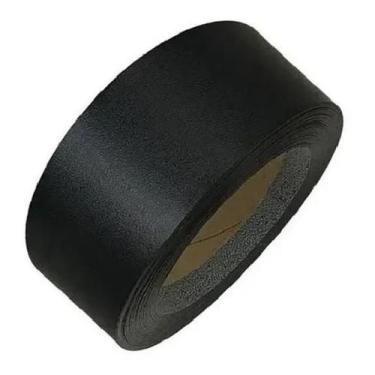 Imagem de Fita De Borda Para Móveis Mdf Preto Texturizado 64mm x 50 Mt - Allpart