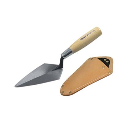 Imagem de Kraft Tool AR421P 10,3 cm x 6,3 cm (4-1/2 polegadas) espátula pontiaguda de arqueologia com cabo de madeira