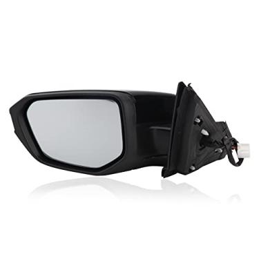 Imagem de MOFOAP Espelho retrovisor lateral do motorista compatível com Honda Civic Power 2016-2020 aquecido, espelho lateral cívico esquerdo de substituição # 76258TBAC02ZA