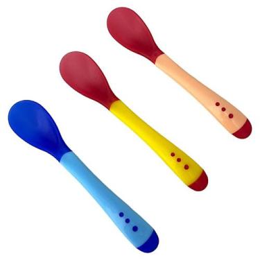 Imagem de Colher Termossensível Introdução Alimentar Bebê Western Baby