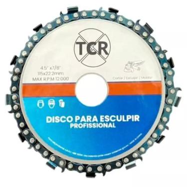 Imagem de Disco Corrente De Motosserra Para Lixadeira Esmerilhadeira - romar