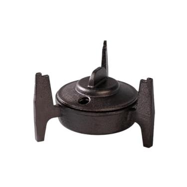 Imagem de Fogareiro Rechaud Aquecedor Ferro Fundido P/Panela Chapa Grelha (Natural)