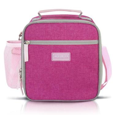 Imagem de Bolsa Térmica Lancheira Necessaire Marmita Lanches Infantil Juvenil Es