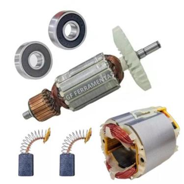 Imagem de Kit Induzido Compatível Serra Mármore Metabo Tc4110 110v - Bolte