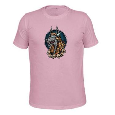 Imagem de Camiseta Plus Size Confortável Malha 30.1 Estampada Lobo Lua - Surpras