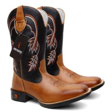 Imagem de Bota Texana John Denver Whisky em Couro Ref. John-Denver-Whisky - John