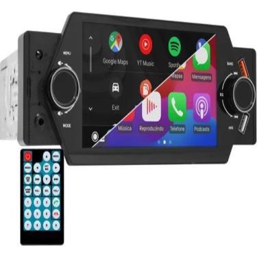 Imagem de Central Multimídia Bluetooth 5 Android Auto Carplay Usb Sd Universal -